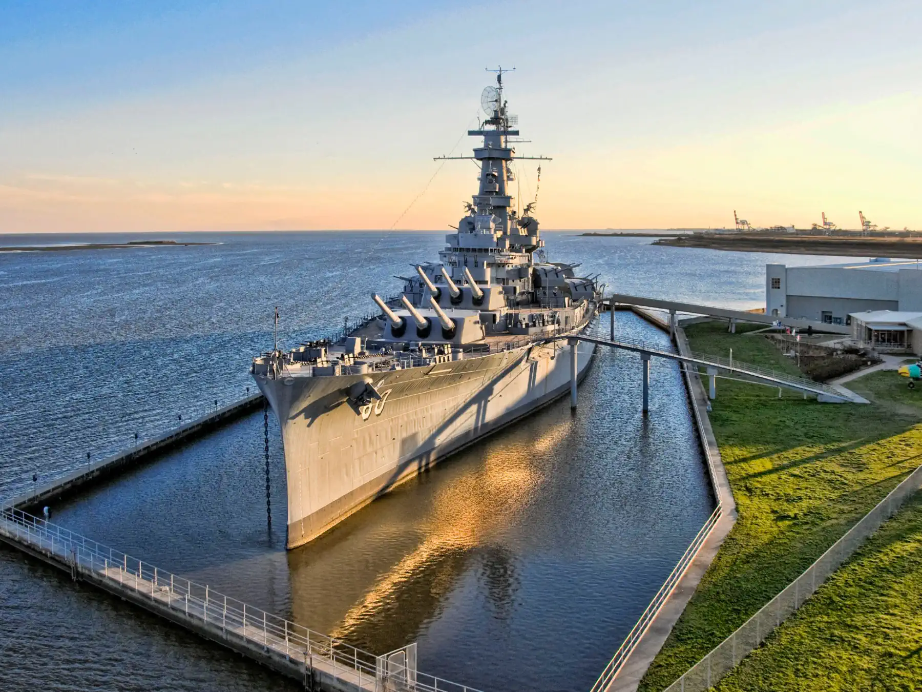 USS Alabama at Battleship Memorial Park in Mobile, Alabama