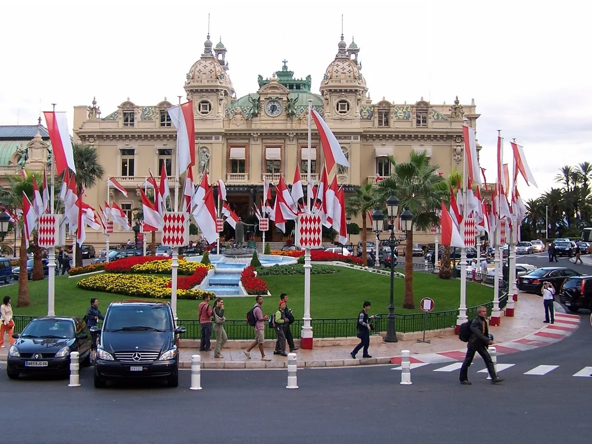 View of Monte Carlo cruise port and waterfront