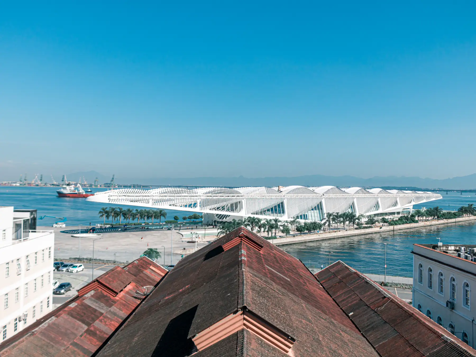 Museum of Tomorrow on the Rio de Janeiro waterfront