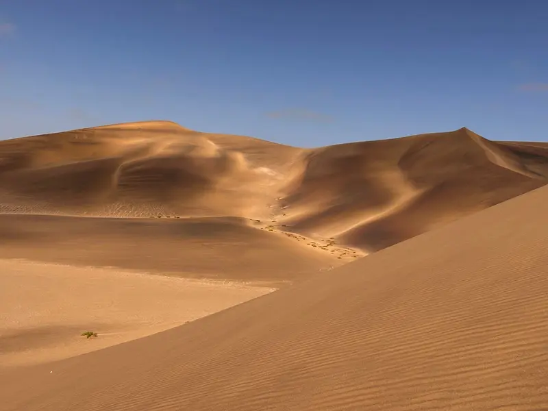 Sand dunes near Swakopmund, Namibia