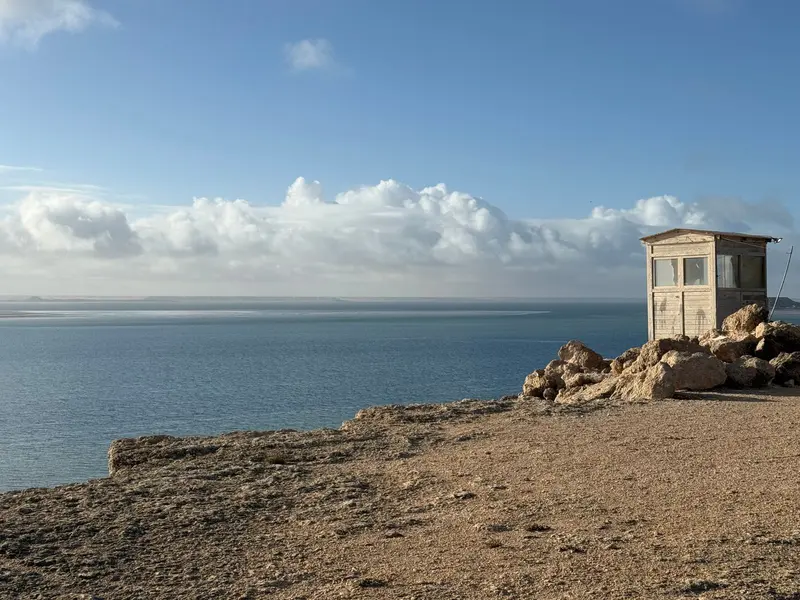 Rocky coast near Lüderitz, Namibia