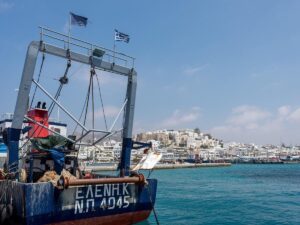 Featured image for Naxos Cruise Port: Quay, Buses and the Portara