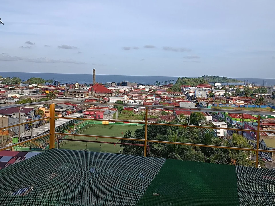View of Puerto Limón cruise port or a nearby attraction