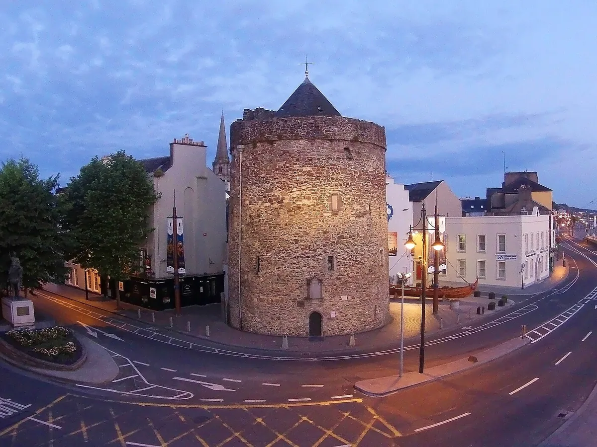 Reginald's Tower beside the quay in Waterford city