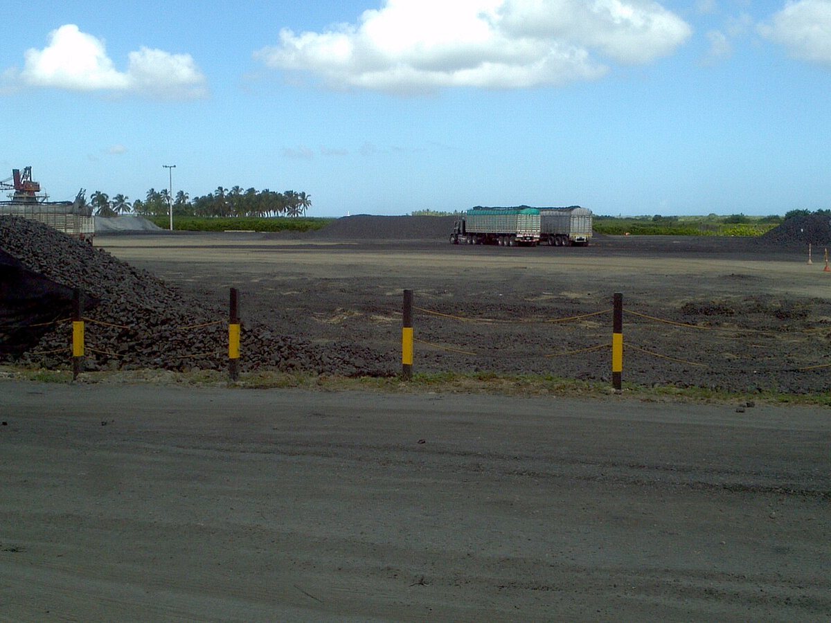 Port facilities at Palermo in Sitionuevo, Colombia