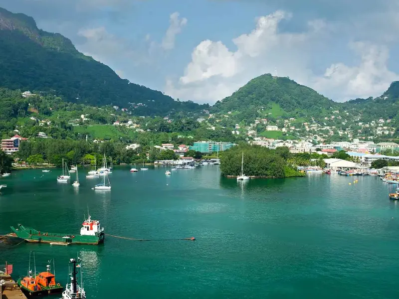 Waterfront in Victoria, Seychelles