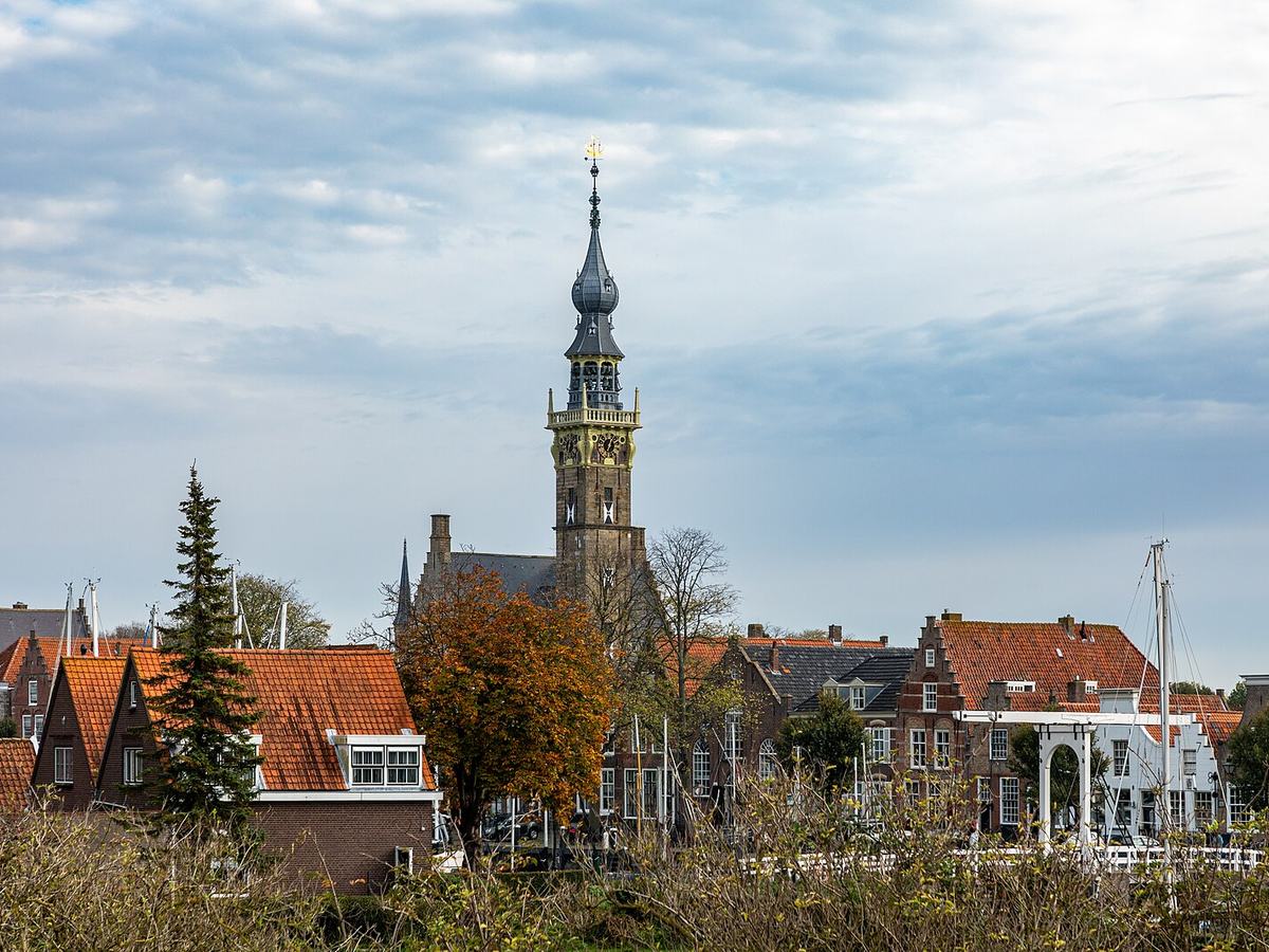 Veere (NL), Ortsansicht -- 2022 -- 5082 in Veere, Netherlands
