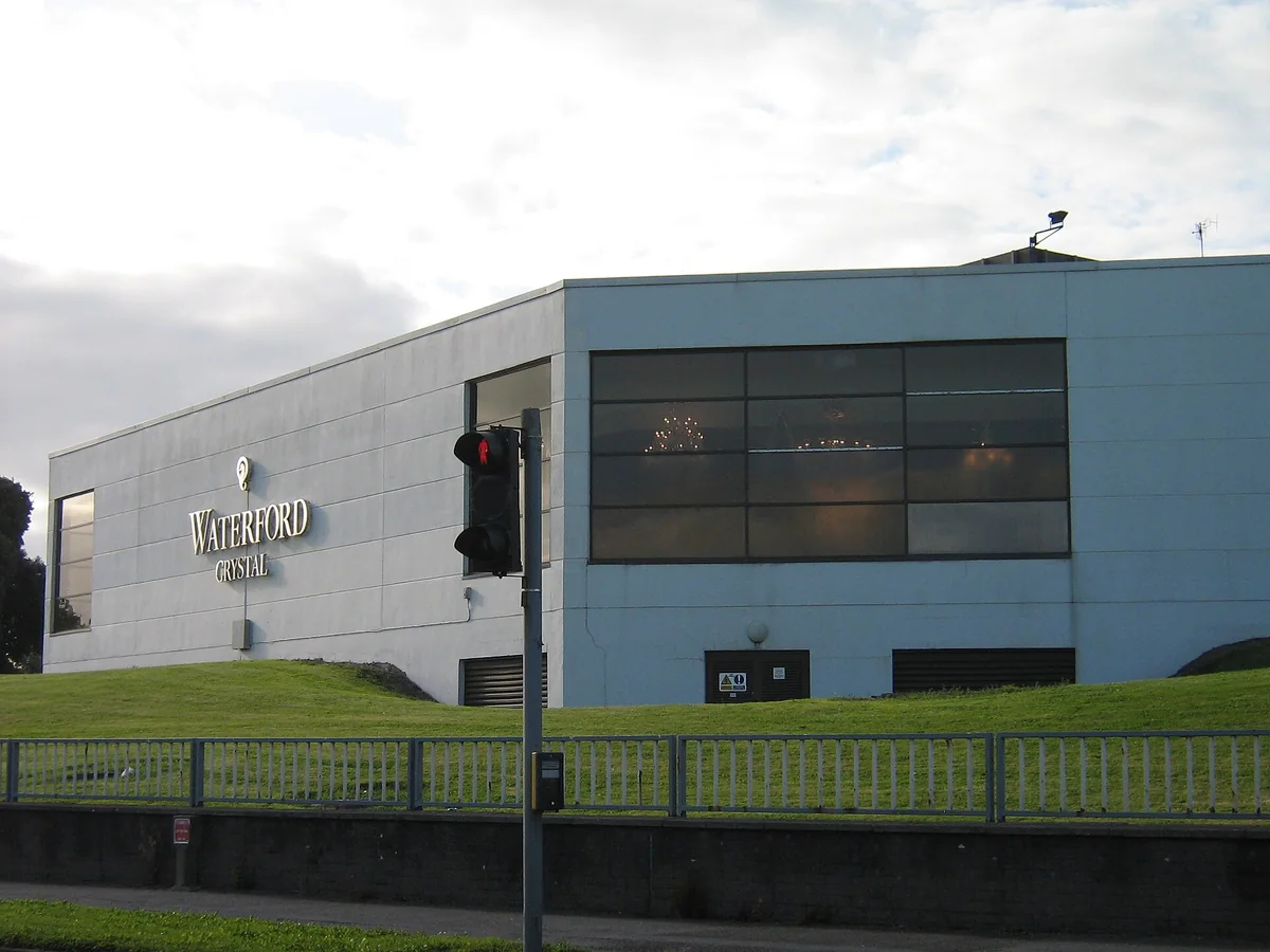 Waterford Crystal building in Waterford, Ireland