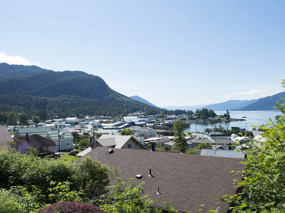 View of Wrangell cruise port or a nearby attraction
