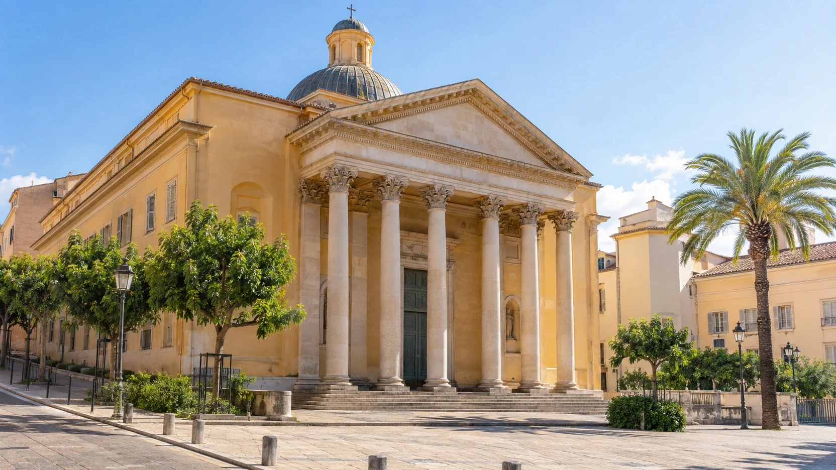 Palais Fesch art museum in Ajaccio
