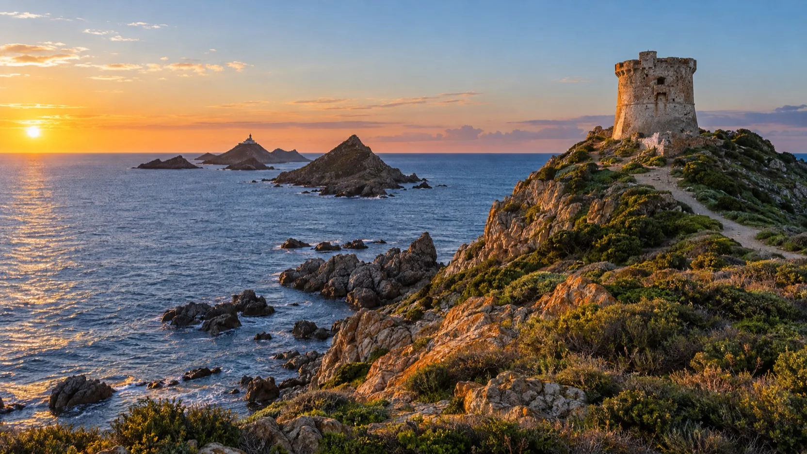 Pointe de la Parata and Iles Sanguinaires