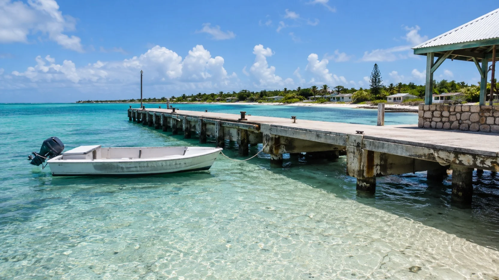 Tender at Anegada Setting Point