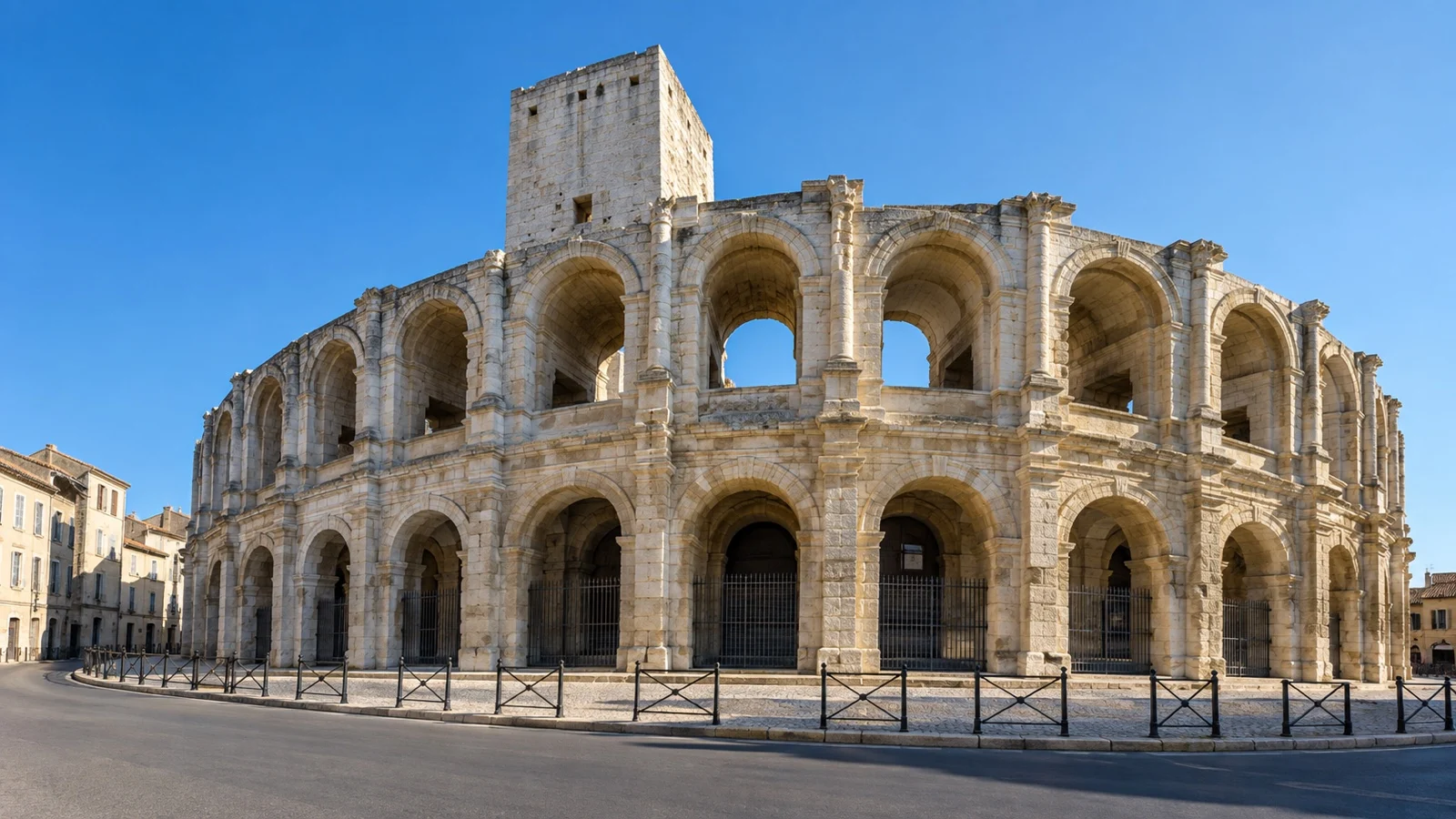 Roman amphitheater in Arles Provence