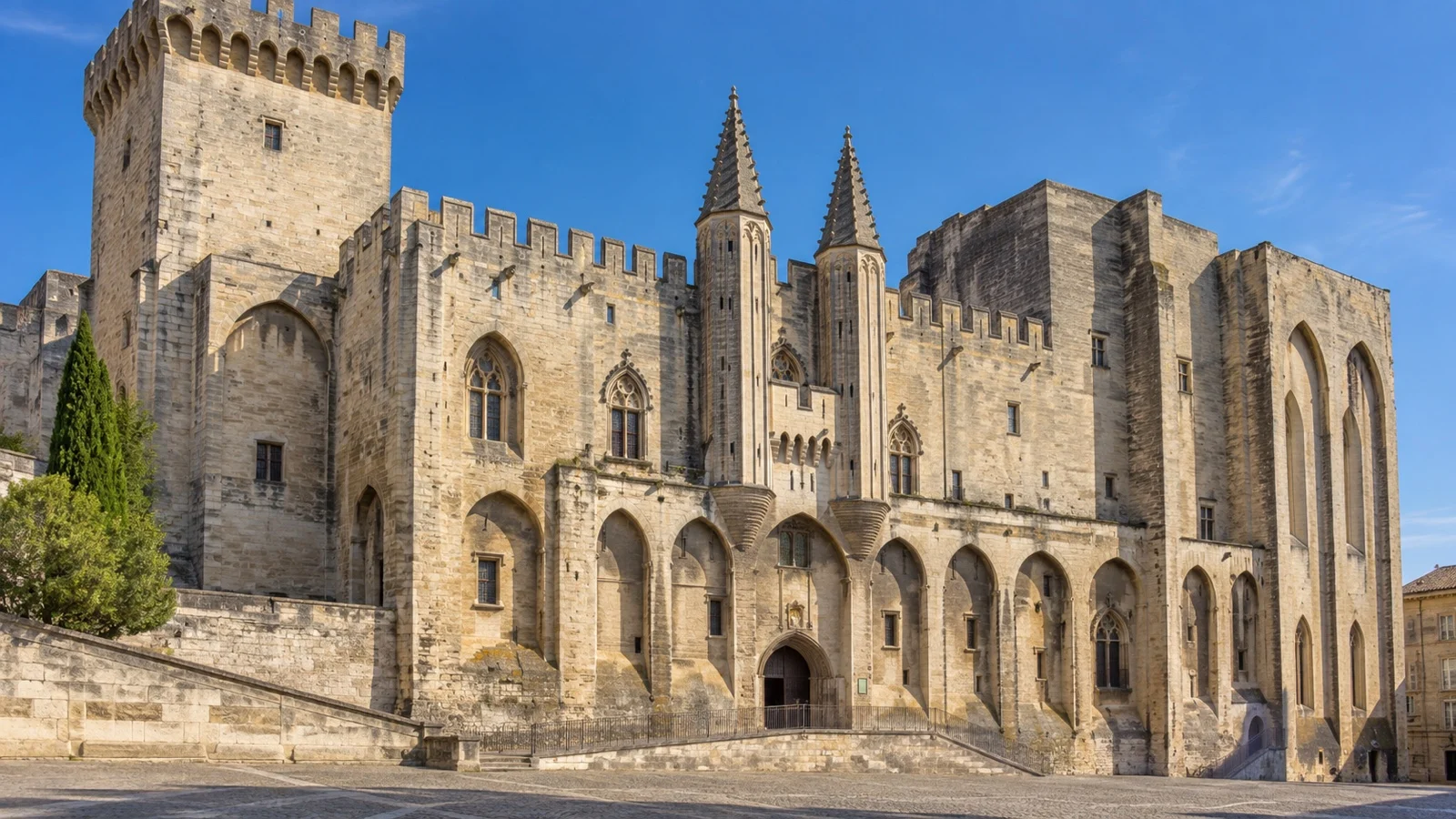 Palace of the Popes in Avignon