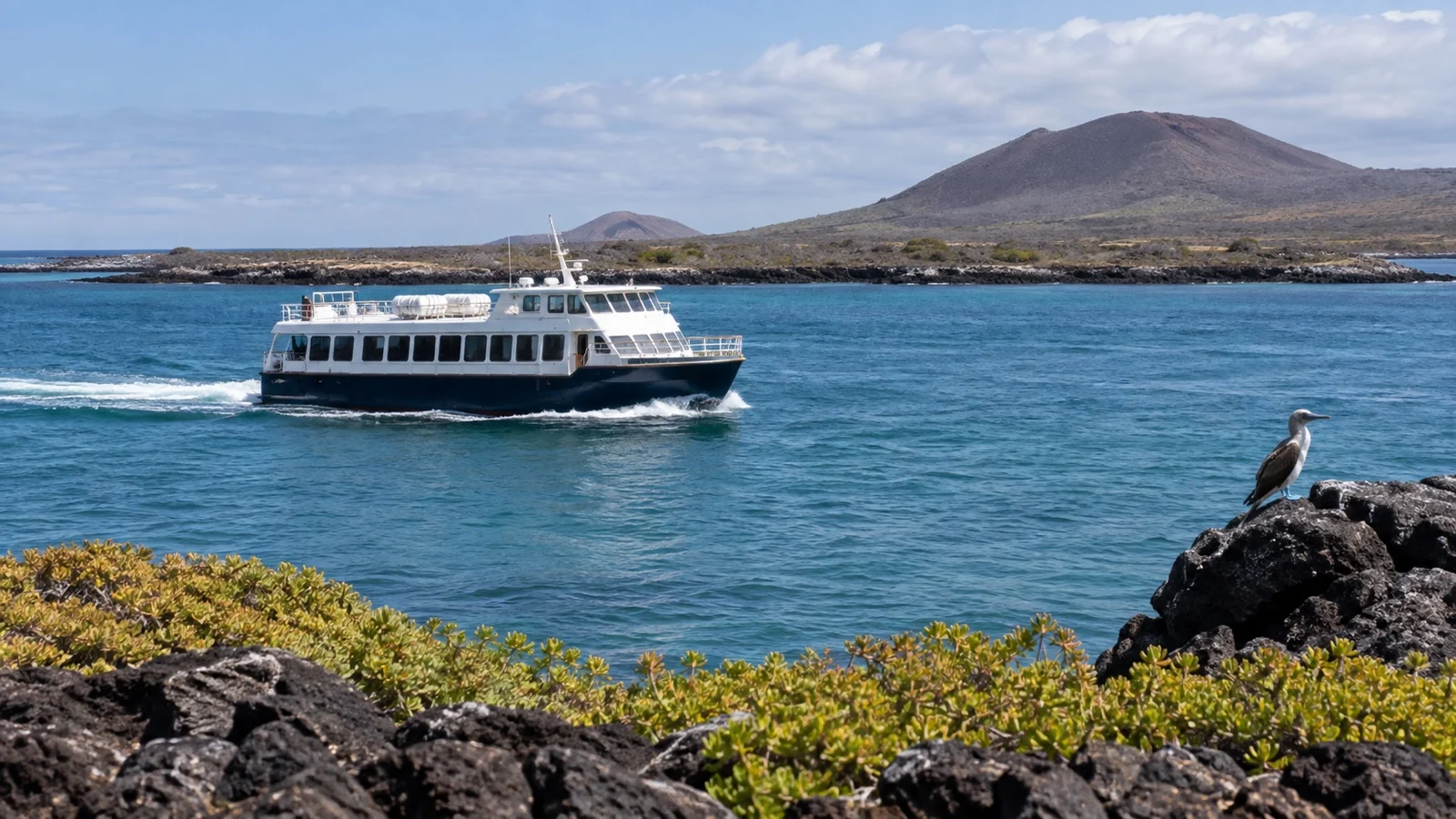 Ferry crossing the Itabaca Channel