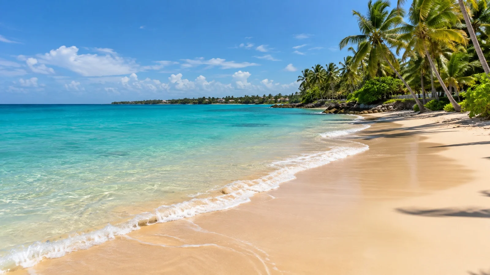 Rockley Beach on the Barbados south coast