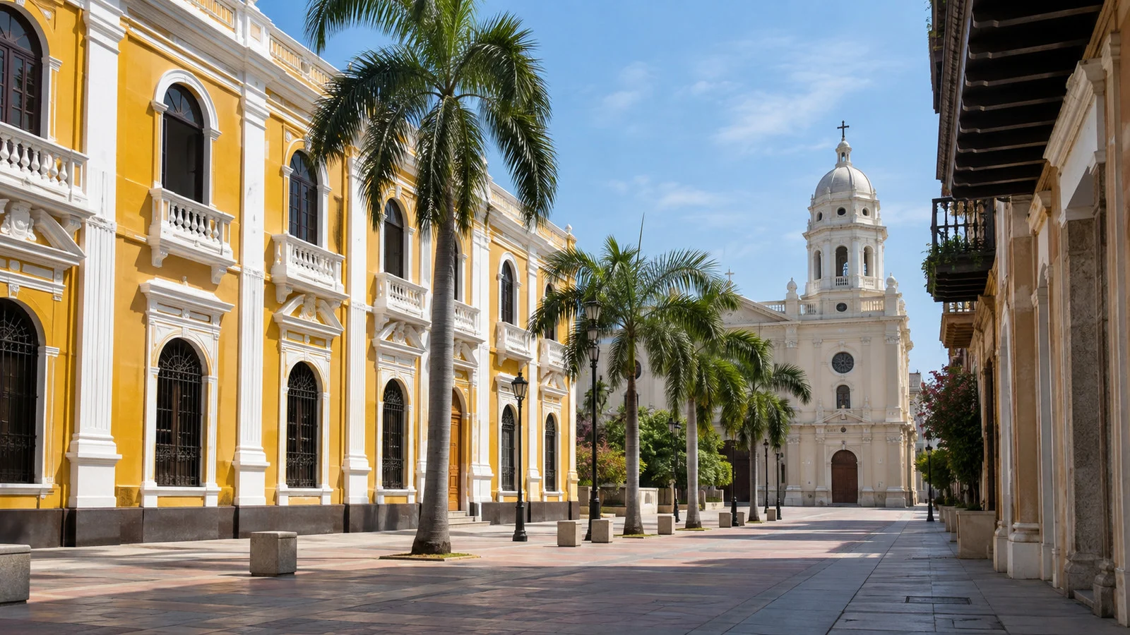 Barranquilla historic center architecture