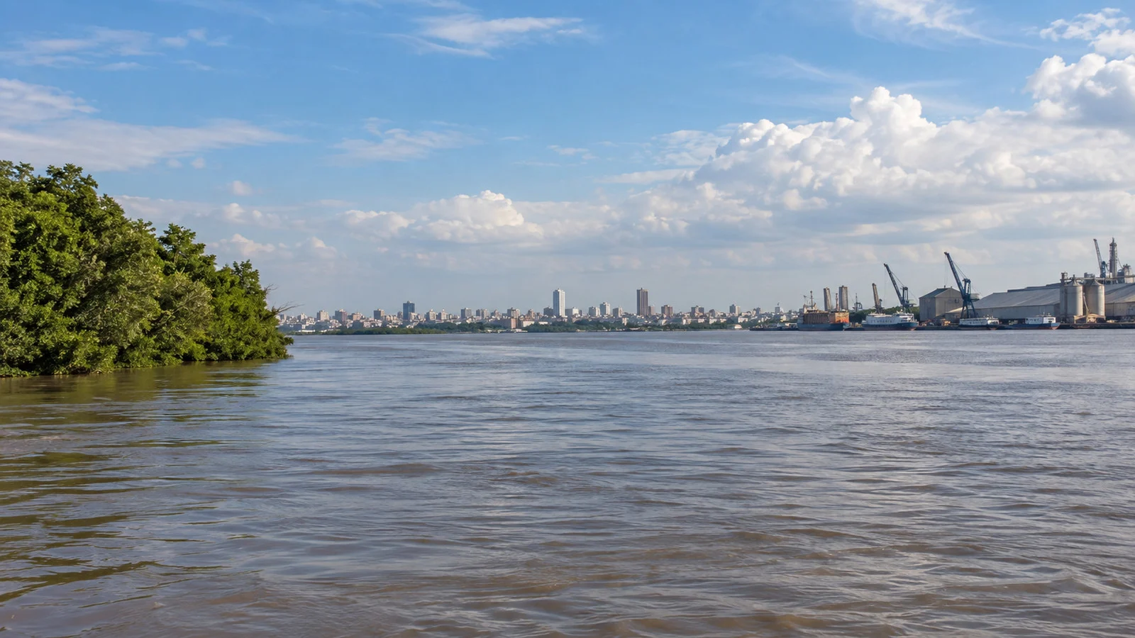Magdalena River estuary near Barranquilla