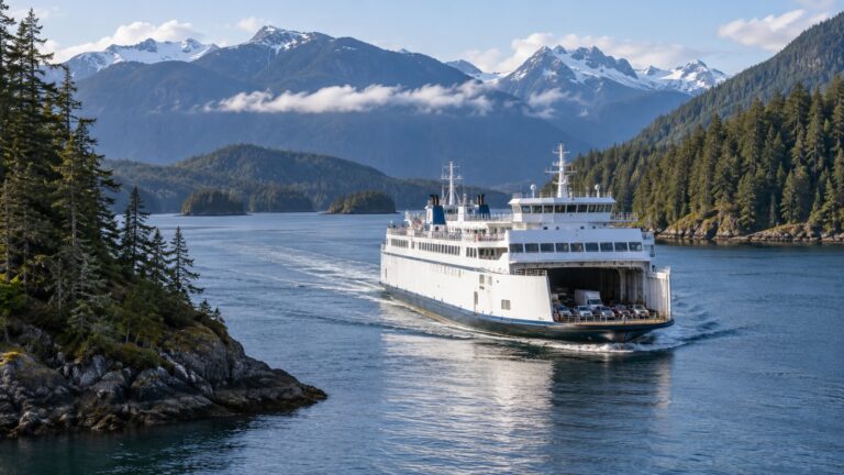 BC Ferries vessel in Inside Passage