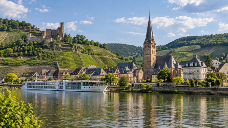 Bernkastel Moselle cruise landing