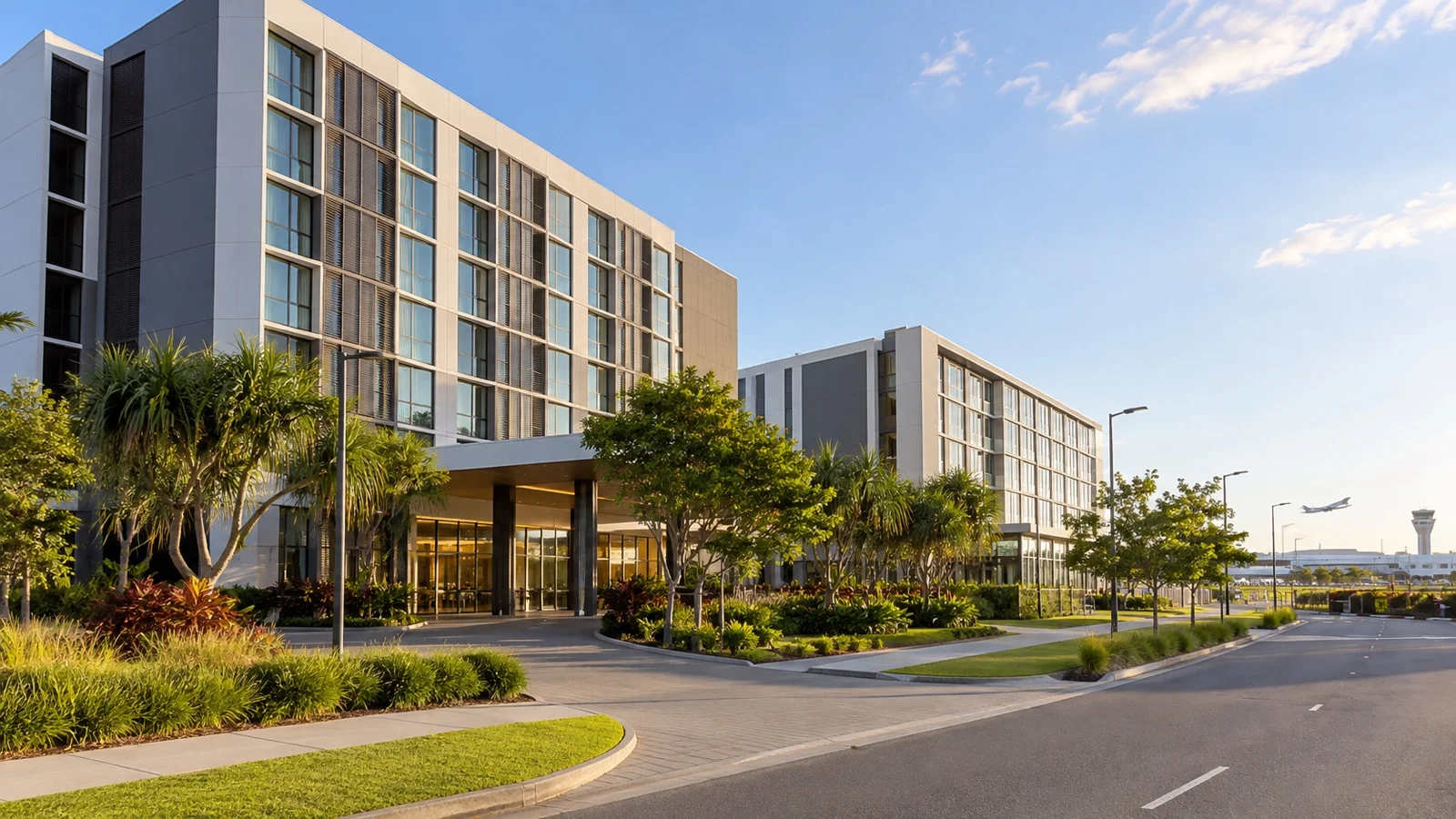 Hotel district near Brisbane Airport