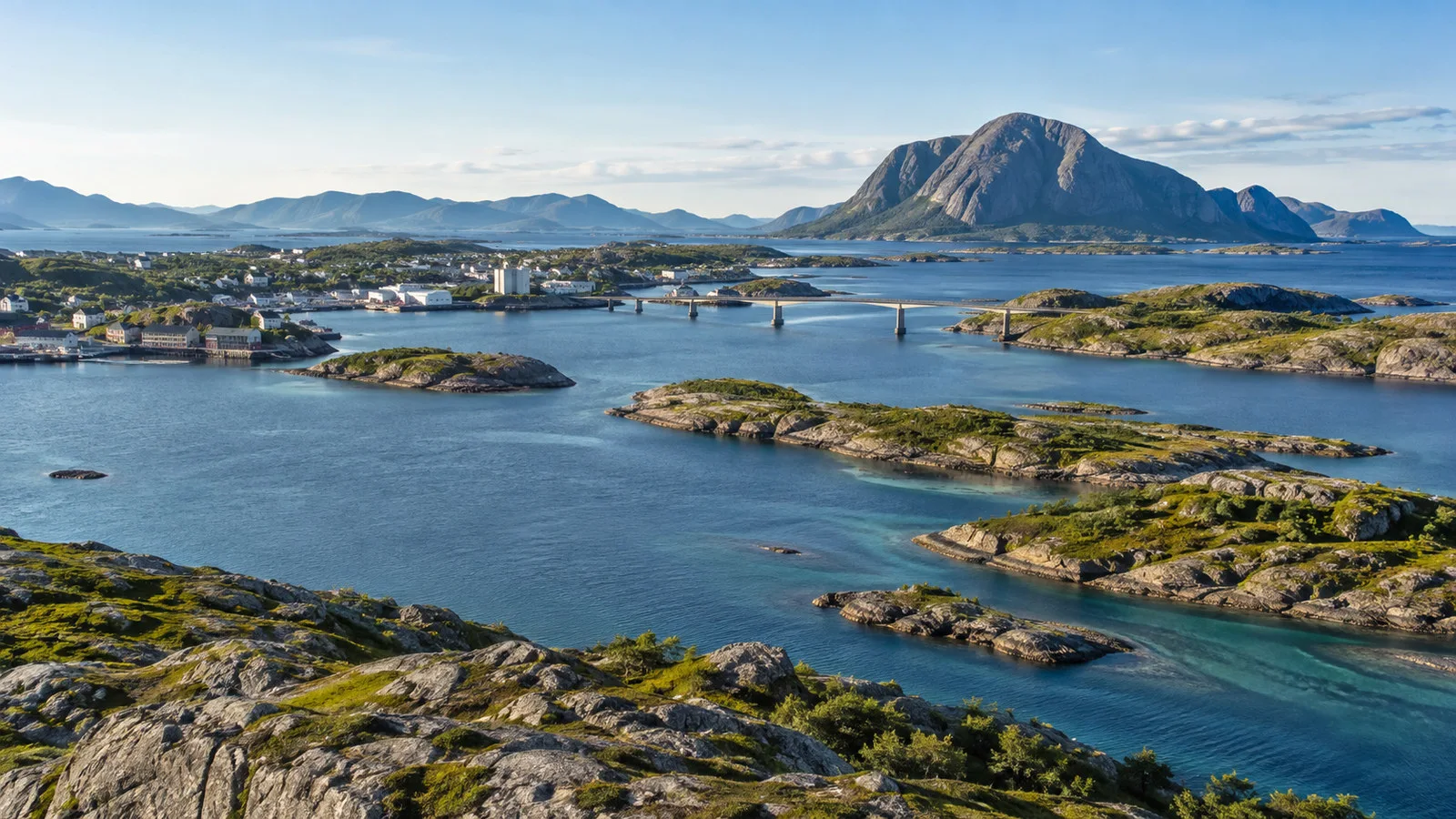 Helgeland coast and islands near Brønnøysund