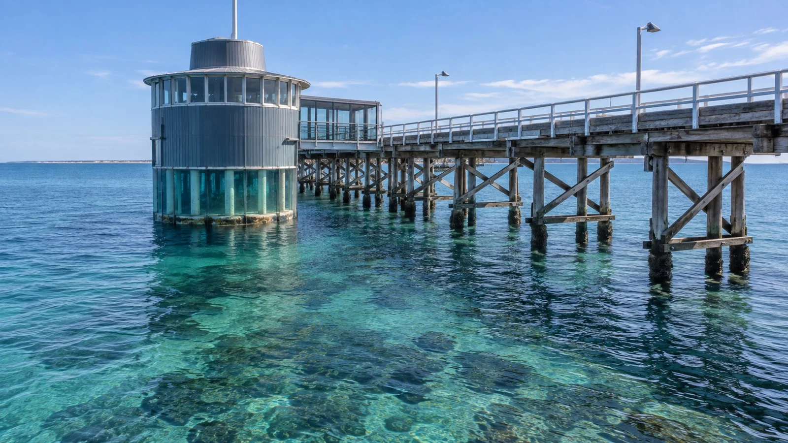 Underwater Observatory at the end of Busselton Jetty