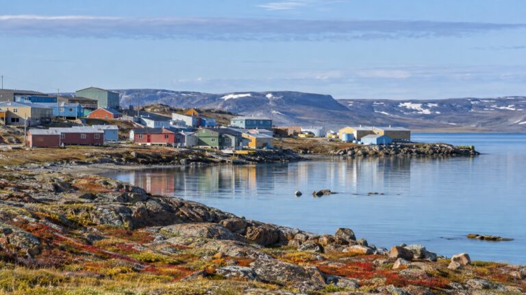 Cambridge Bay on Victoria Island in Nunavut