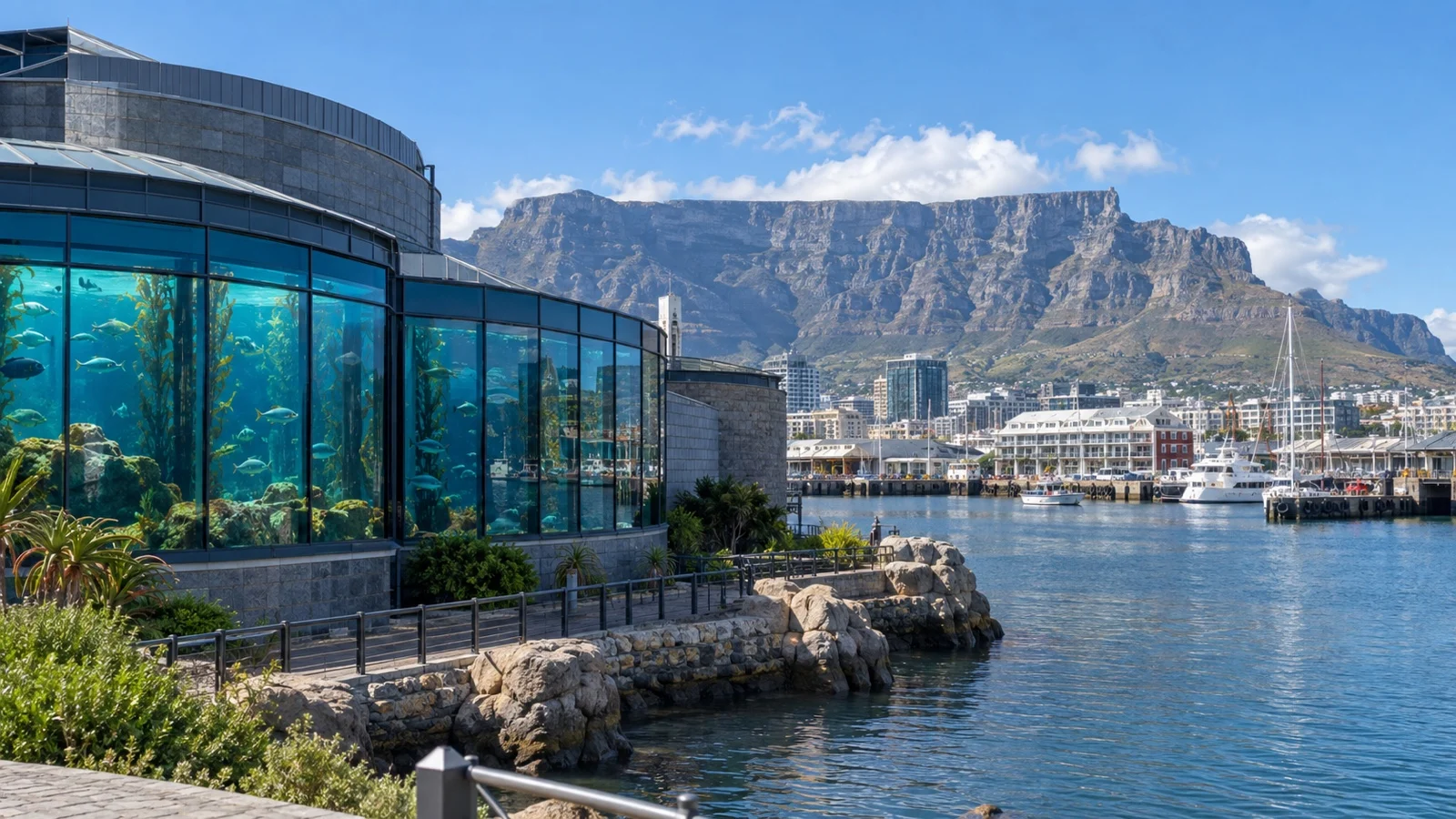 Two Oceans Aquarium at Cape Town's waterfront