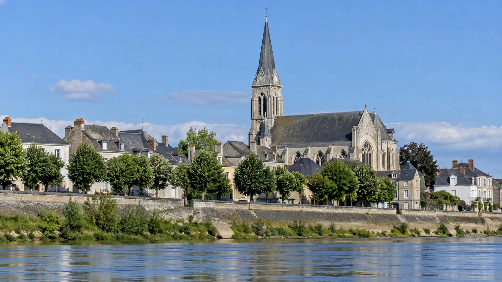 Saint-Maurille church in Chalonnes