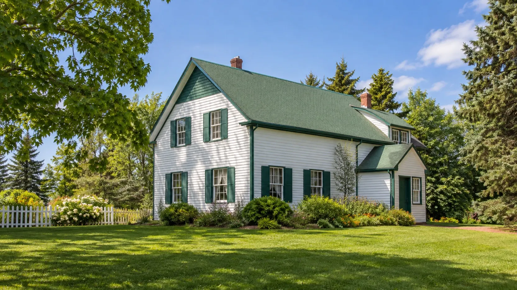 Green Gables farmhouse in Cavendish, Prince Edward Island