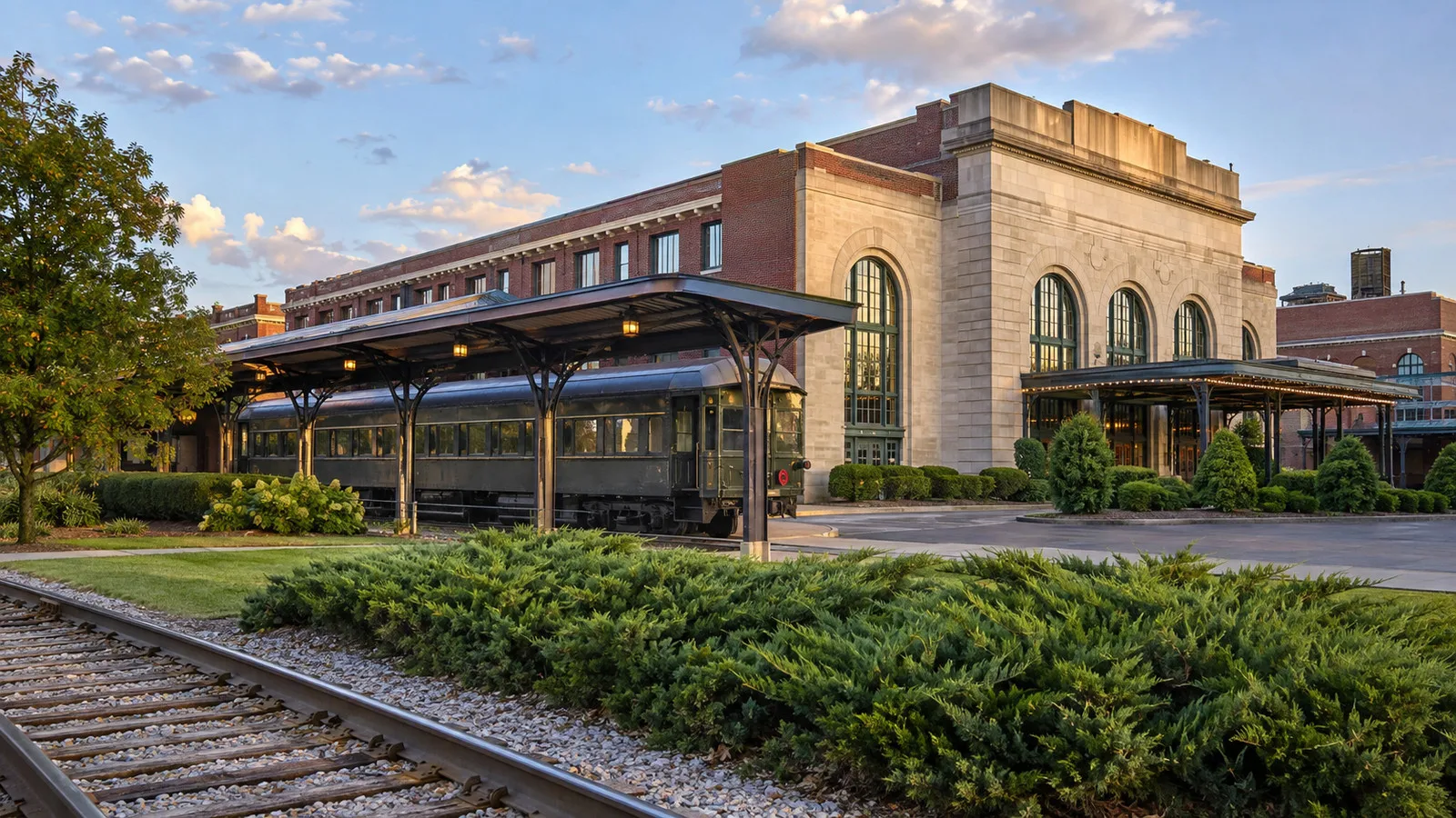 Historic Chattanooga Choo Choo station exterior