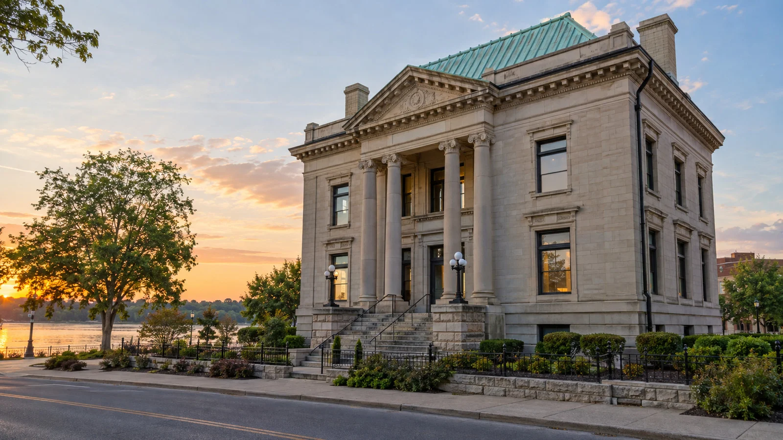 Customs House Museum and Cultural Center exterior in Clarksville