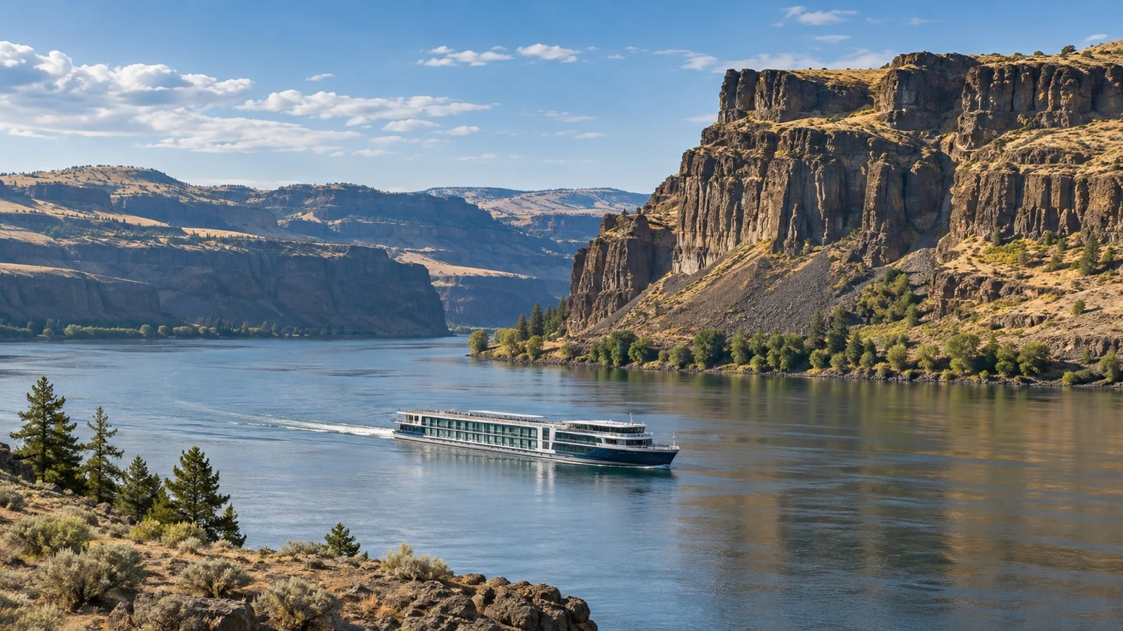 Columbia River Gorge near The Dalles