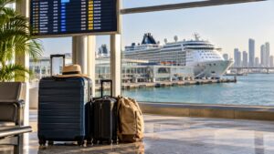 Featured image for How Late Should You Book Your Flight Home After a Cruise?