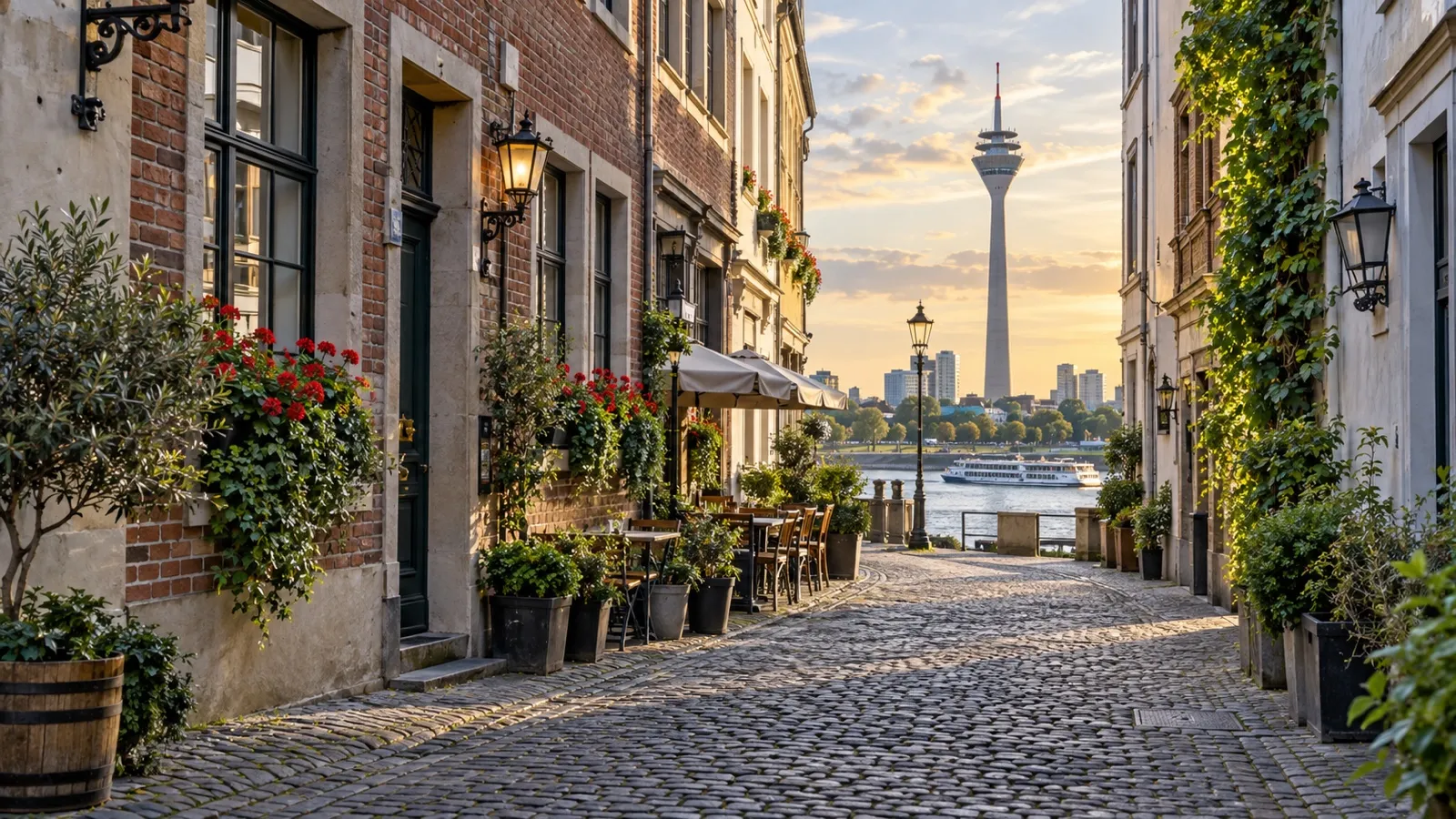 Düsseldorf Altstadt lanes