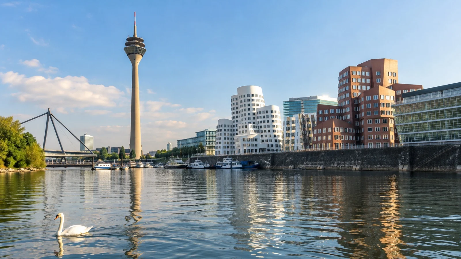 MedienHafen modern architecture
