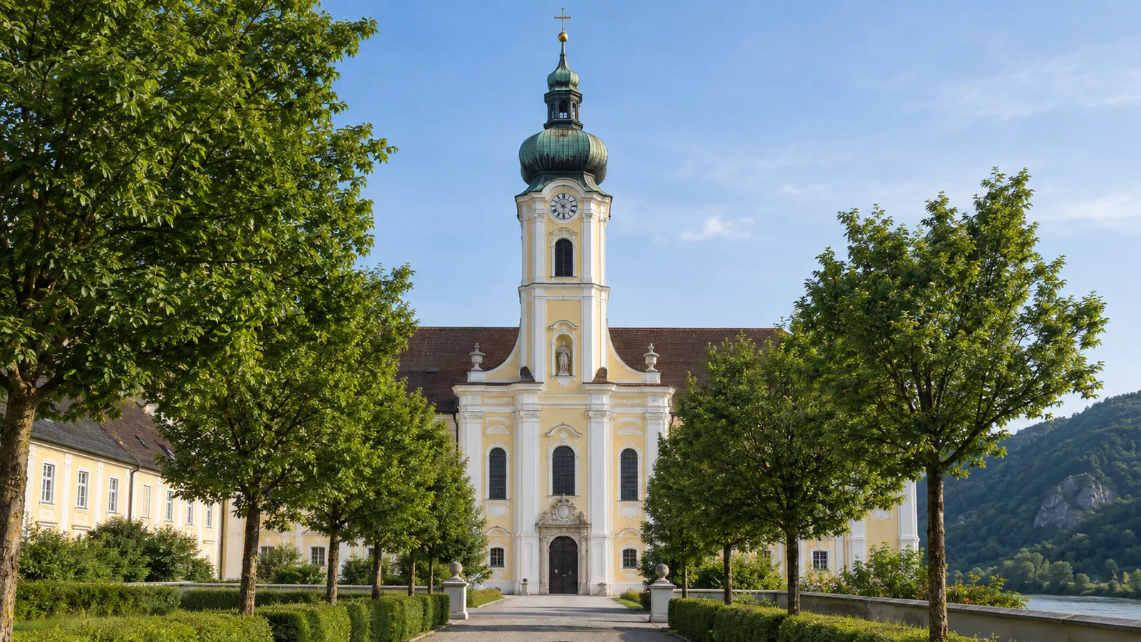 Engelszell Abbey facade