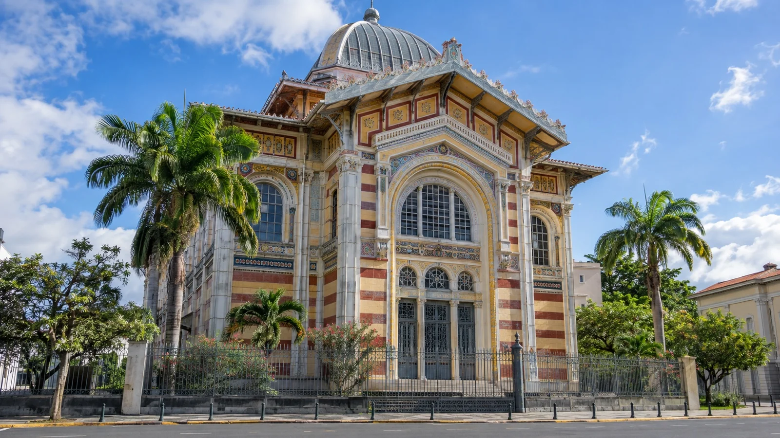 Schoelcher Library in Fort-de-France, Martinique