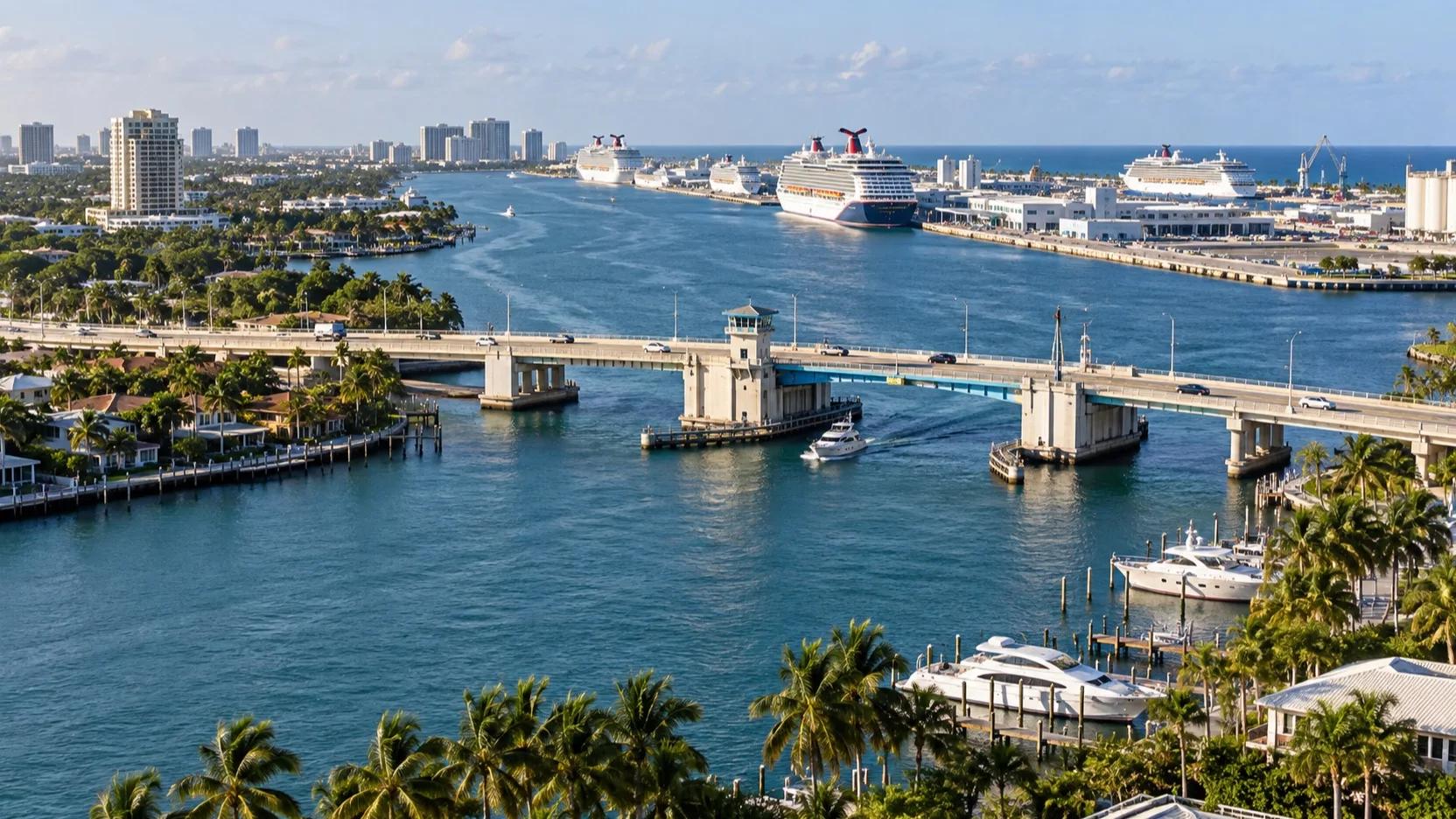 17th Street Causeway near Port Everglades