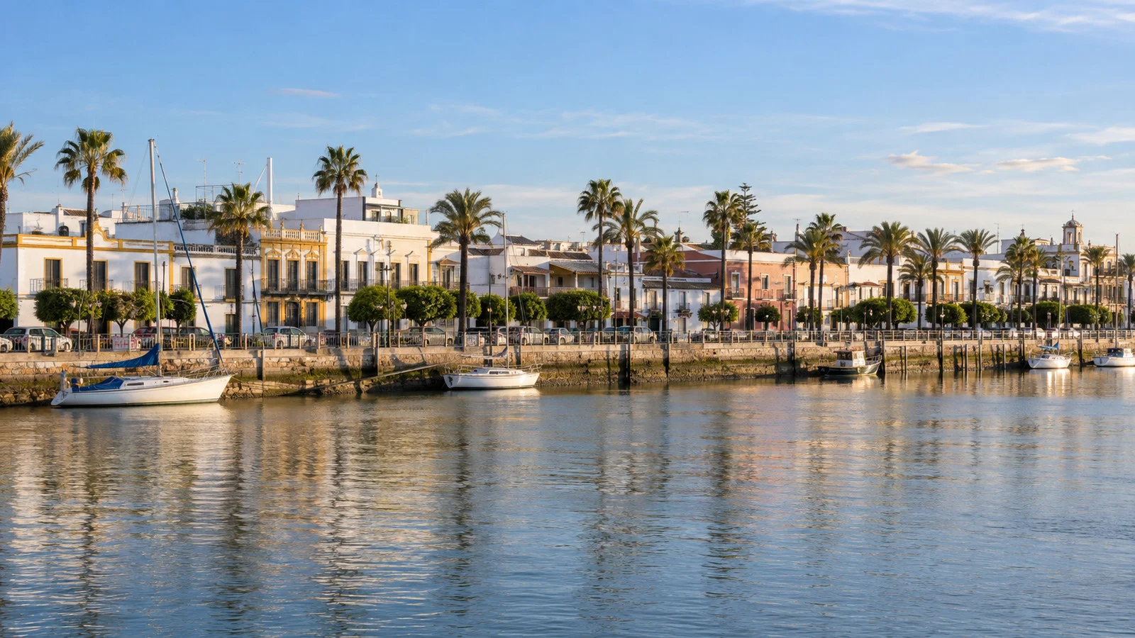 El Puerto de Santa María waterfront on the Guadalete