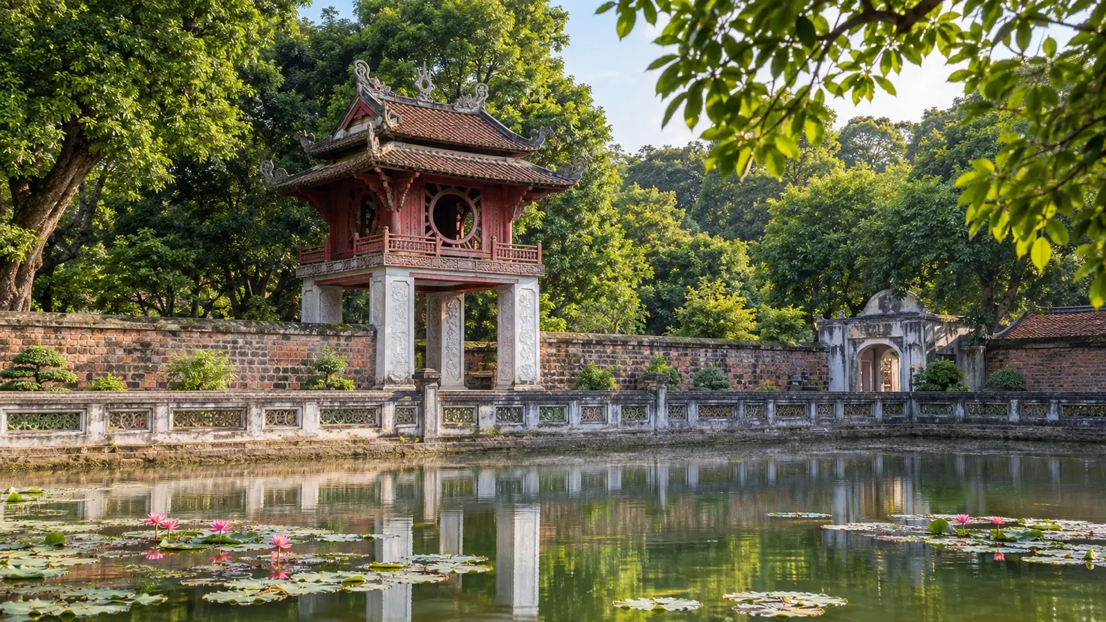 Temple of Literature in Hanoi