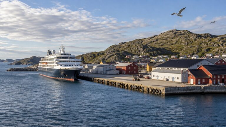 Havøysund coastal ship quay