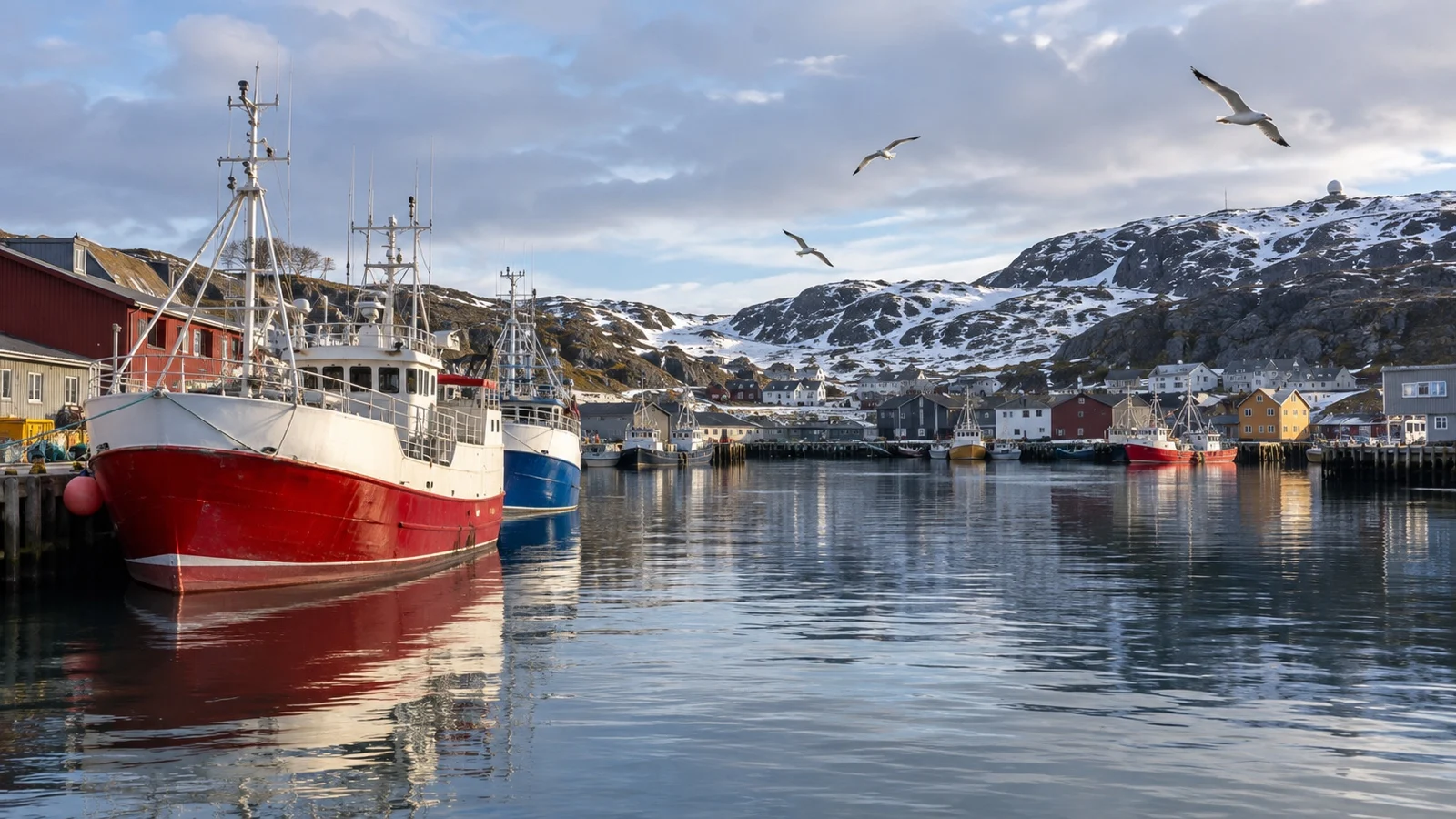 Havøysund fishing harbor