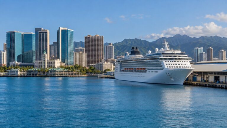 Downtown Honolulu hotels near Pier 11 cruise terminal