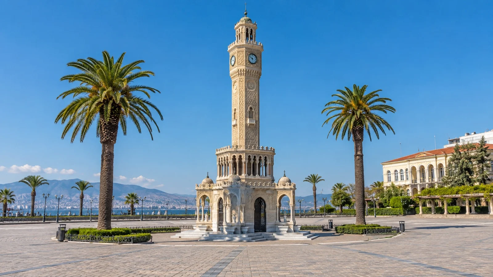 Izmir Clock Tower at Konak Square