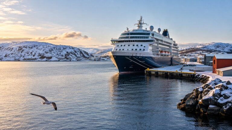 Kirkenes cruise ship quay