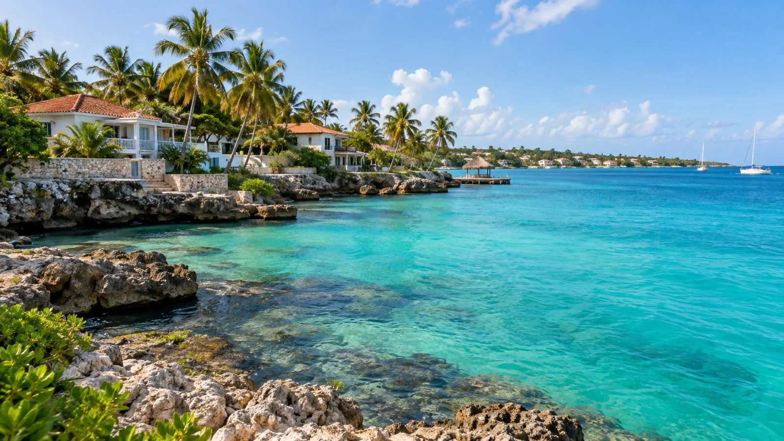 Caleta coastal neighborhood near La Romana hotels