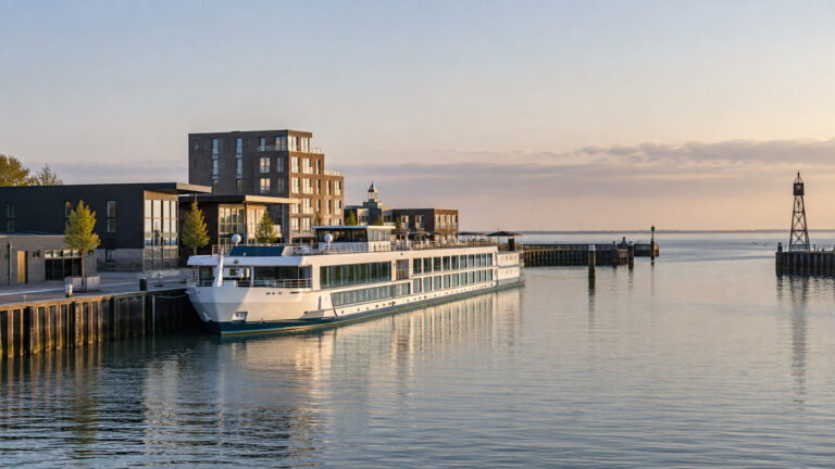 Lelystad harbor and cruise quay