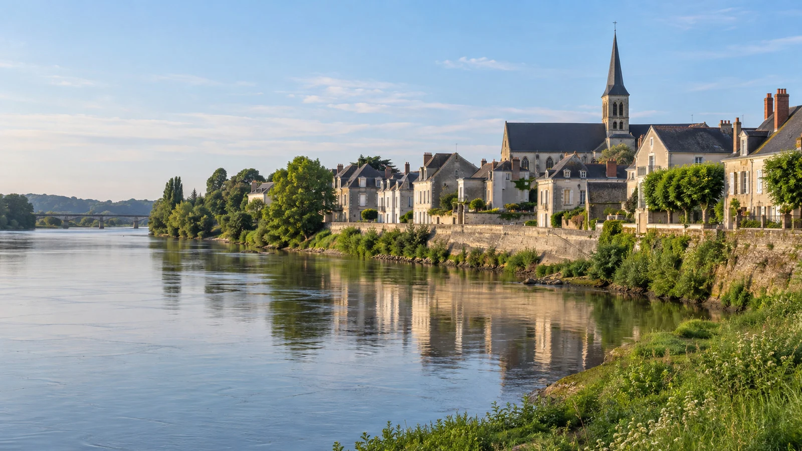 Chalonnes-sur-Loire historic riverfront